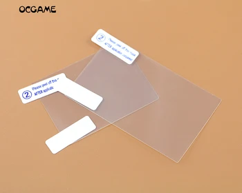 

2 in1 Top Bottom HD Clear Protective Film Surface Guard Cover for 3DS LCD Transparent Screen Protector Skin 5sets/lot