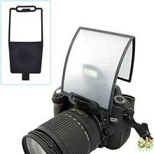 1 шт. по всему миру камера вспышка черный прозрачный отражатель для Canon Nikon Yongnuo Speedlite рассеиватель софтбокс