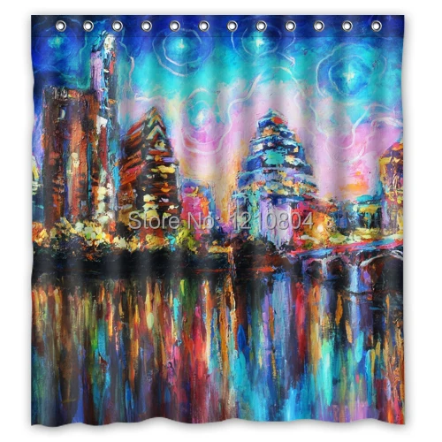 Curtains Ideas cityscape shower curtain : Online Buy Wholesale cityscape shower curtain from China cityscape ...
