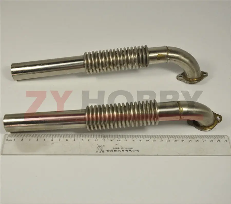 

1Pair Connector Pipe Exhaust Pipe For DLE 111 DA120 Engine Zyhobby