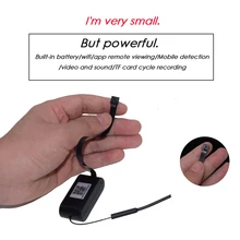 Mini camera micro wifi camera  p2p APP Remote View Wireless security camera Motion detection With hotspot Microphone