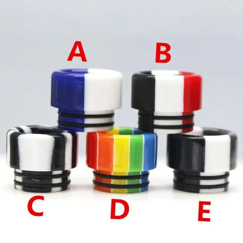 

VapeSmod New Design 810 Resin Drip Tip For Kennedy 24 528 Reload Manta Kylin RTA etc 1pcs