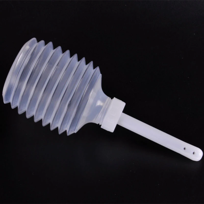 2PCS 200ml Disposable Enema Rectal Syringe Anal Vaginal Cleaner Enemator Douche Colon Cleaning Butt Plug Feminine Hygiene