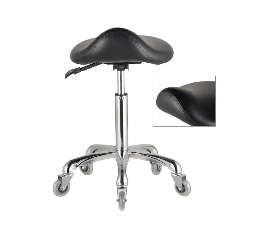 Эргономичная регулируемая шлейка стул(без спинки) Эргономичный вращающийся стул для стоматологического массаж в офисе клиника спа салон с колесами