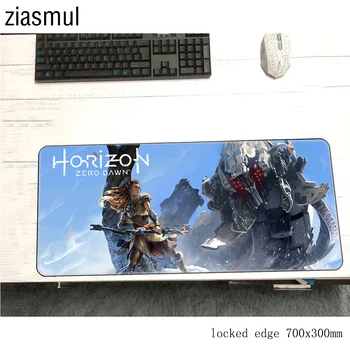 

horizon zero dawn mouse pad 700x300x3mm mats Fashion Computer mouse mat gaming accessories HD pattern mousepad games pc gamer