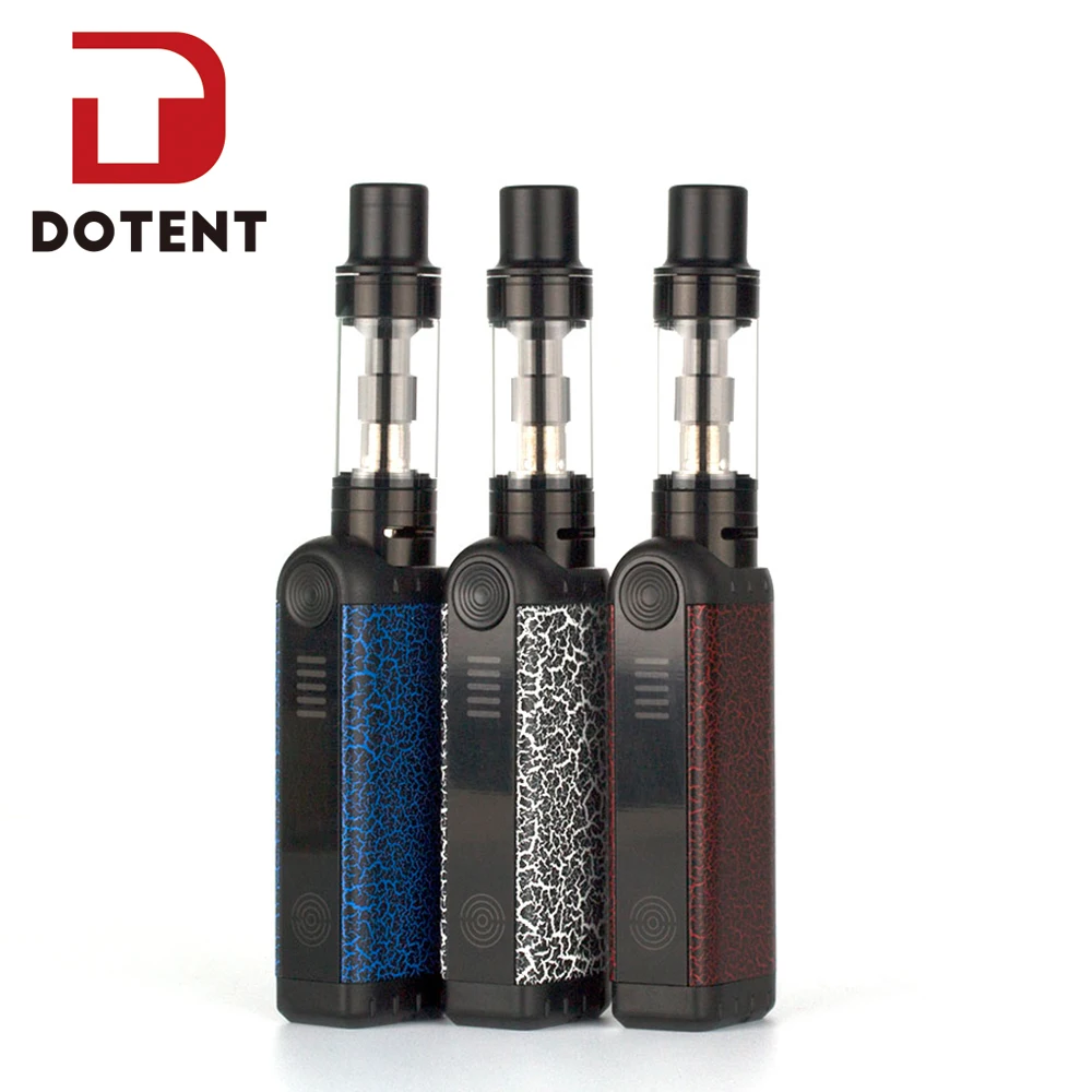 DOTENT турбина Vape комплект Электронная сигарета Металл 900mAH 510 нить Коробка Форма