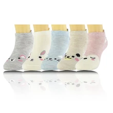 5Pair lot Brand Socks Designer Soft Cotton Children Socks Casual School Boys Girls Socks Kawaii Kids