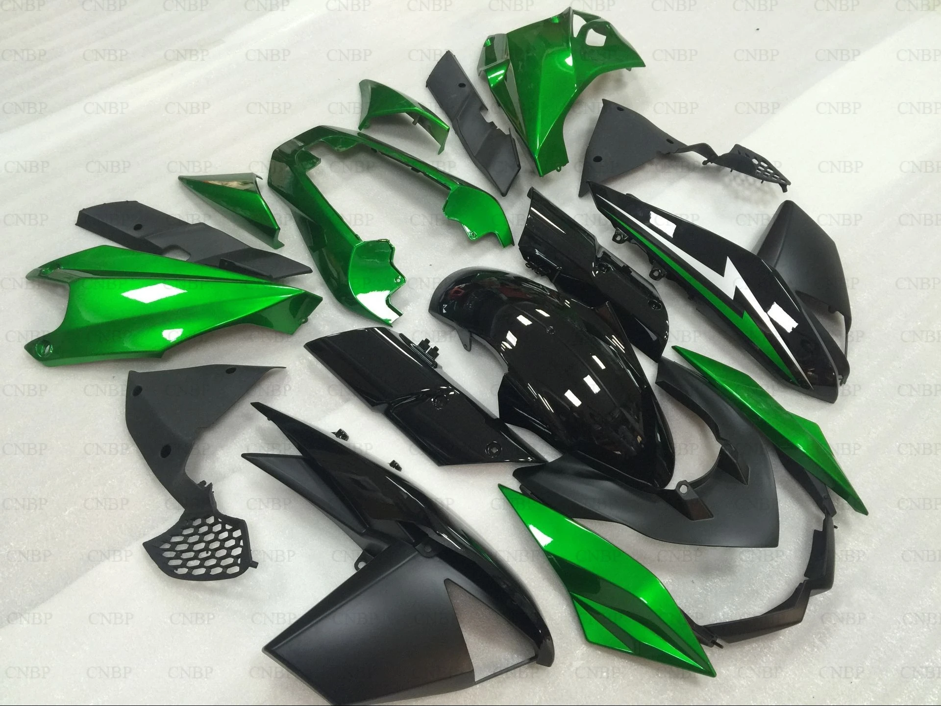 Кузов для Kawasaki Z1000 2011 Abs обтекатель Z 1000 2012 2010 2013 STREET EDITION зеленый черный 12 13|fairings for