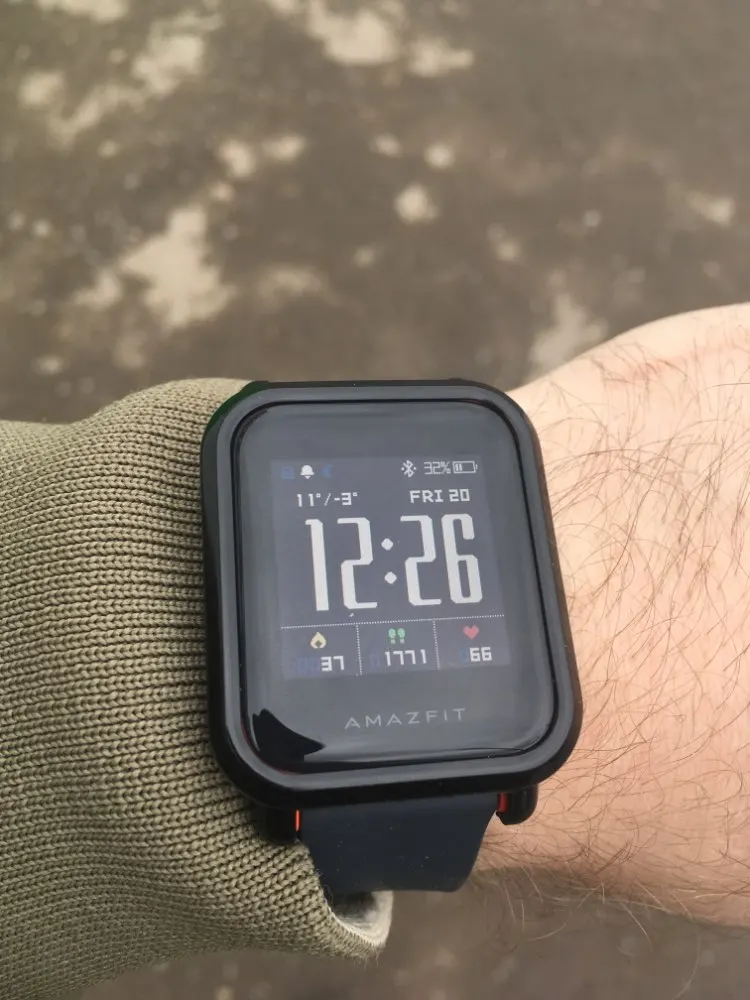 2 шт. чехол для Xiaomi Amazfit Bip камуфляж защитный бампер крышка красочные умные часы чехол для Amazfit Bip аксессуары Coque