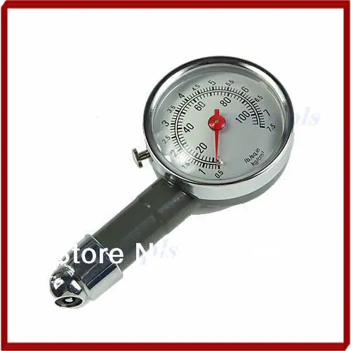New 1PC Metal Tire Gauge Car Auto Dial Tyre Meter Precision Pressure