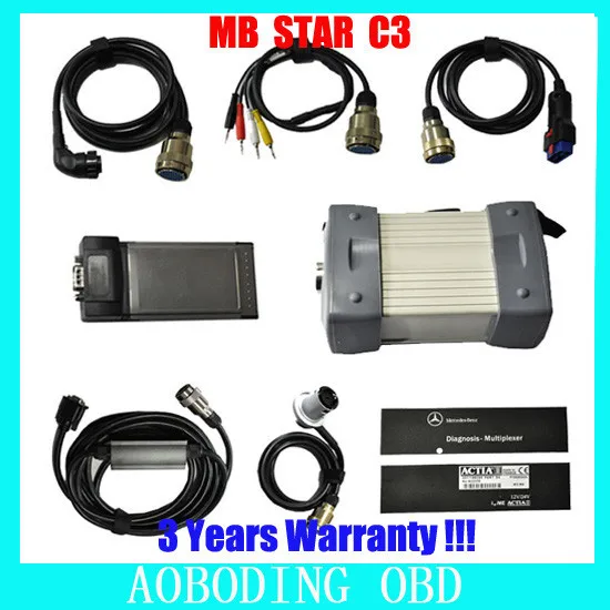 2015 Top quality Full pro Kits Super MB Star C3 Professional Multiplexer tester compact 3 Diagnosis | Автомобили и мотоциклы