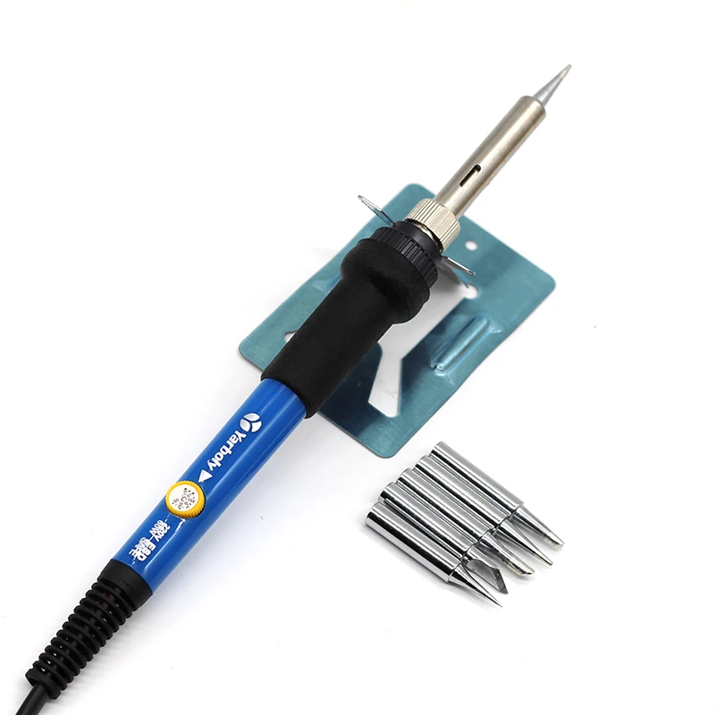 

60W Adjustable Temperature Electric Soldering Iron Set Welding Solder Station Heat Pencil Repair Tool Kit