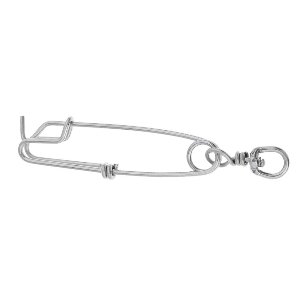 Longline Branch Hanger Snap Swivel Speargun Float Line Tuna Clip Fishing Accessories Silvery
