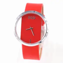 Reloj Mujer последняя европейская мода популярные для женщин часы Роскошные полые Кварцевые часы дамы повседневное кожа наручные часы горячий