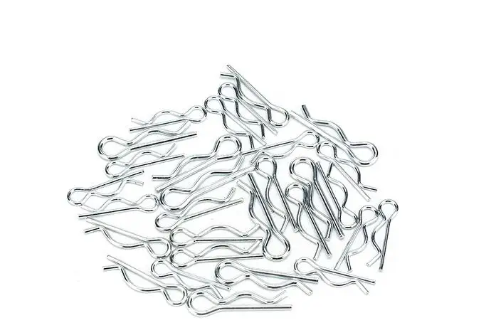 

FUMAO Strong Durable 10Pcs Marine Stainless Steel R Retaining Clip Spring Cotter Pin for Rowing Sailing Boating Acce 1x16mm
