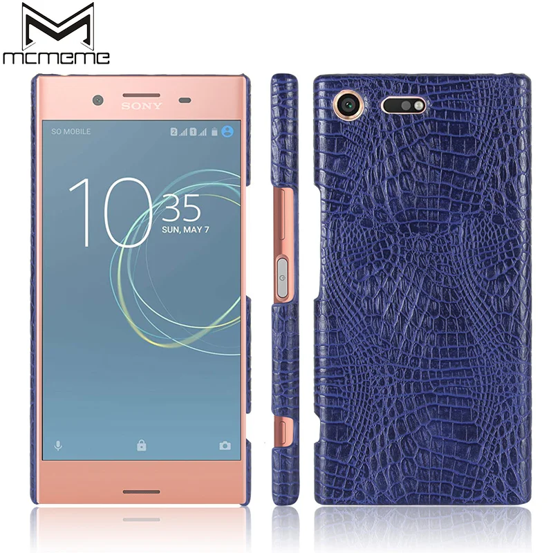 

MCMEME For Sony Xperia XZ Premium Case Luxury 3D Crocodile Skin PU Leather Case Hard Back Cover For Sony XZ Premium Phone Bag