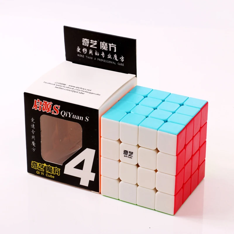 

4x4x4 6.5 CM Profession Magic Cube Stickerless Fadeless Speed Twist Rubike Cube Puzzle Cube Education Learning Toys for Kid Gift