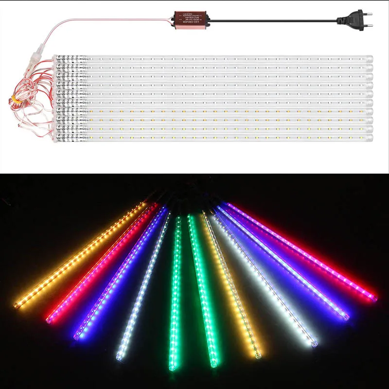 14ft 50cm Waterproof Christmas Lights Outdoor RGB W LED ...