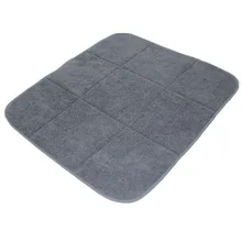 40 cm x 46 cm Mikrofaser Tasse Flasche Trockenmatte Für Küche Geschirr Bar Mikrofaser Kissen Pad