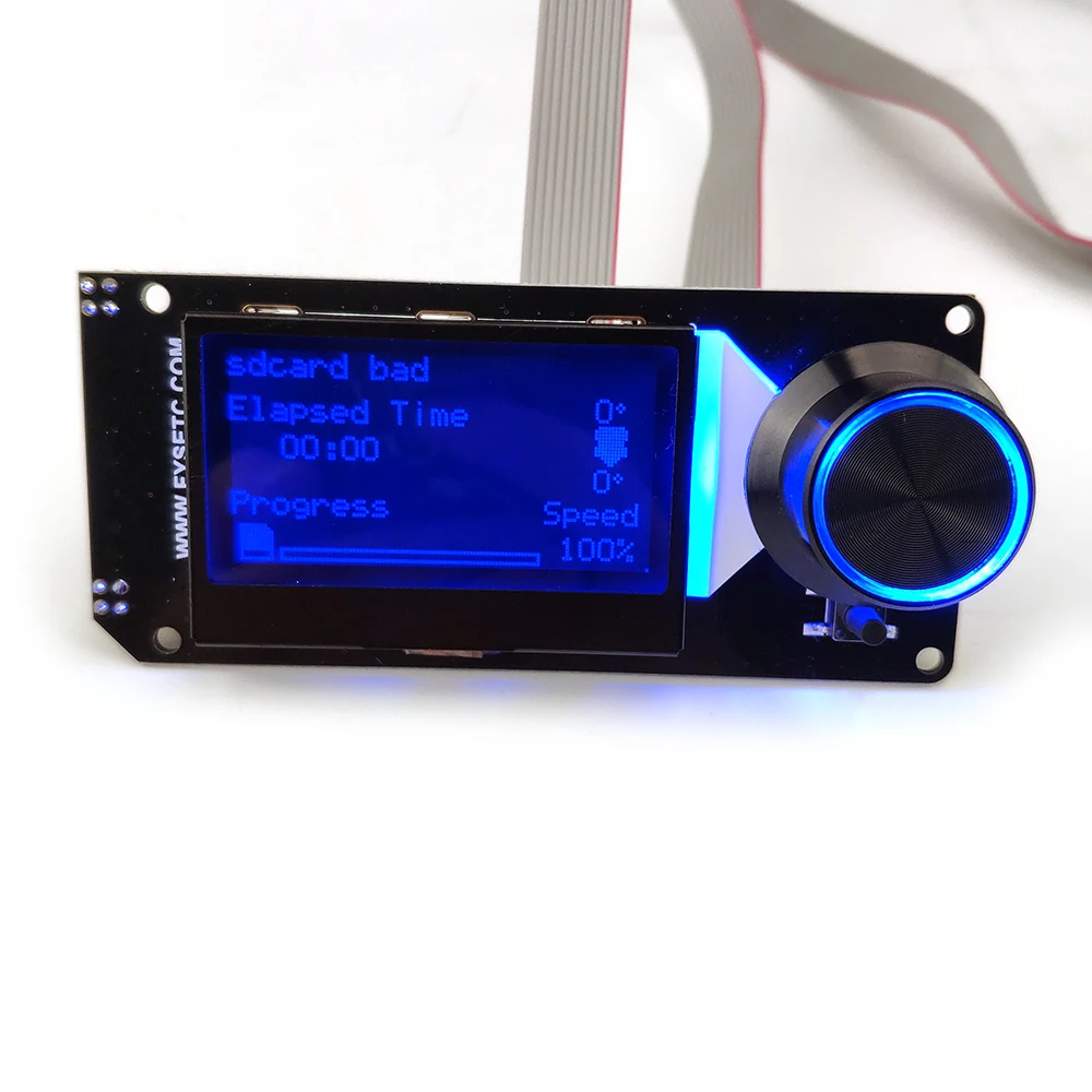 Тип B MINI12864LCD экран RGB подсветка Белый Мини 12864 в 2,1 дисплей поддерживает Marlin DIY с sd-картой для SKR 3d принтер Часть