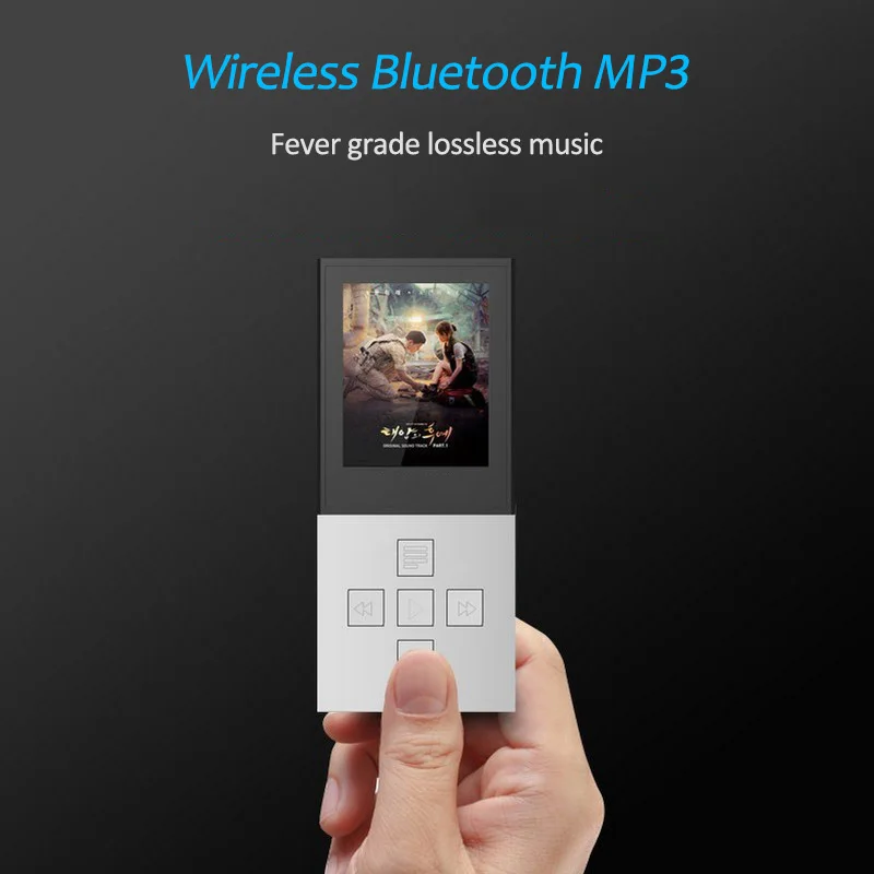 Беспроводной bluetooth Hi-Fi без потерь MP3-плееры 8 ГБ Регистраторы FM видео электронная книга Функция 1.8 дюйма TFT спортивный автомобиль стерео плеера