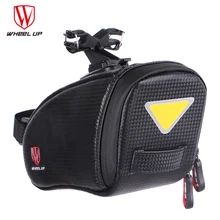 Wheel Up Bicycle Saddle Bag Rainproof Reflective MTB Mountain Road Bike Bag Cycling Rear Seatpost Bag Bicycle Accessories K3505