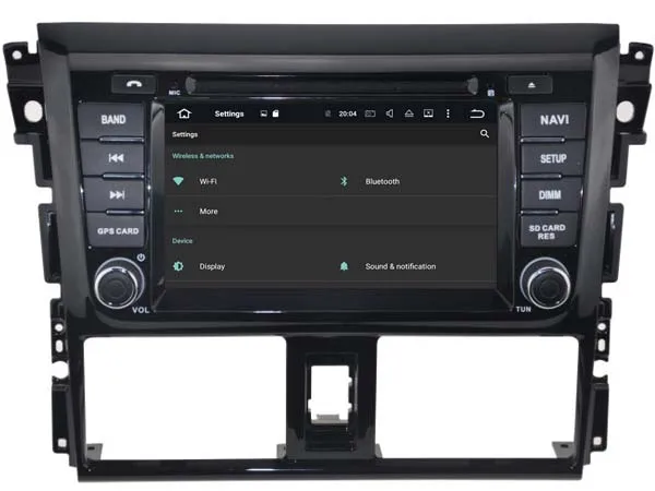 Sale OTOJETA Android 8.0 car DVD octa Core 4GB RAM 32GB rom with IPS screen multimedia player for TOYOTA YARIS 2014 NAVI stereo radio 4