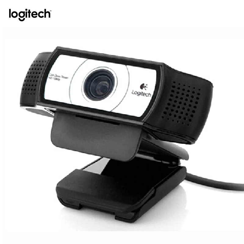 logitech C930c HD Smart 1080P Веб-камера с крышкой для компьютера объектива Zeiss USB видео камера 4-кратное цифровое приближение веб-камера