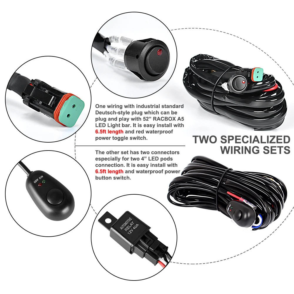 led_light_bar_wiring_harness