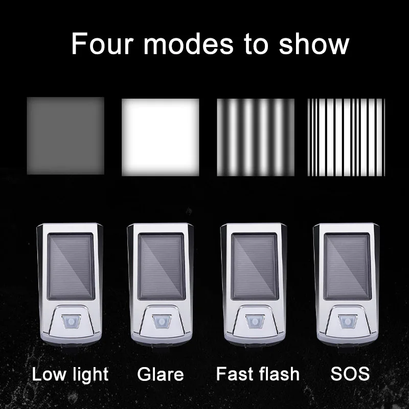 Excellent Bike Bicycle Lights Solar Power USB Rechargeable Light Lamp Front Headlights for Cycling &T8 4 Excellent Bike Bicycle Lights Solar Power USB Rechargeable Light Lamp Front Headlights for Cycling &T8 4