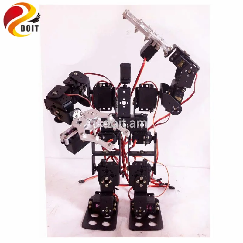 Official DOIT 15DOF Humanoid Robot Feet Walking Robot A Full Set Of Servo Stent Accessories 2PCS