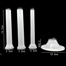 5lbs 4 шт./компл. Еда Класс качество Мясорубка наполнитель мясо трубки колбасы в домашних условиях, высокое качество ручной работы трубка для приготовления колбасы Мясорубка