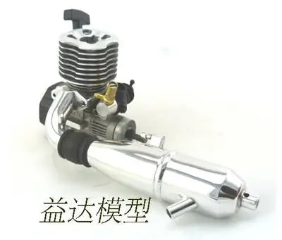 Нитро двигатель с глушитель/Настраиваемая труба для RC внедорожников/на дороге