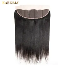 Karizma бразильские прямые волосы кружева фронтальное Закрытие 13x4 швейцарские кружева уха к уху Remy человеческие волосы Чехол