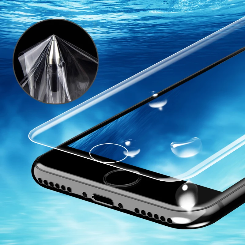 Gourde защитная пленка на весь экран для iPhone X 8 plus XsMax XR 6s 7 (не закаленное стекло)|screen