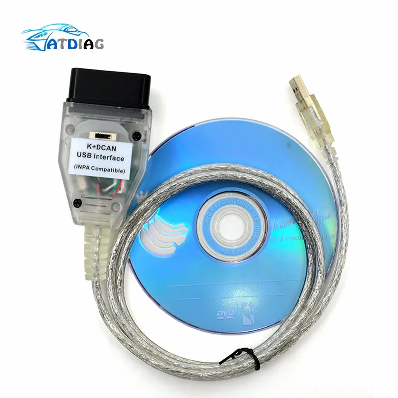 

New For BMW INPA K+CAN K CAN INPA With FT232RL Chip with Switch for BMW INPA K DCAN USB Interface Cable for BMW K CAN Inpa