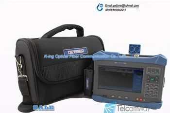 

free shipping Deviser AE4000A 37/35dB Modular FC/SC Handheld FTTH OTDR 1310/1550 Built-in VFL Optical time-domain reflectometer