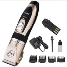 Pet машинки для стрижки волос набор перезаряжаемый беспроводной триммер для собак машинка для стрижки животных для домашних собак волос Romover