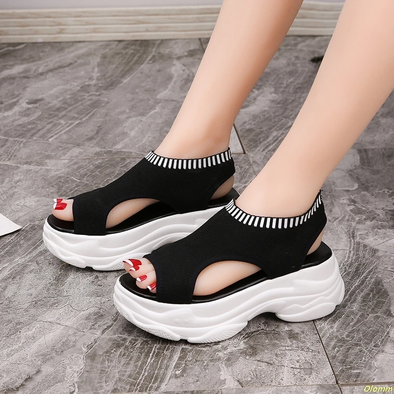 

Women sandals 2019 female shoes women summer wedge comfort sandals ladies flat slingback flat sandals women sandalias