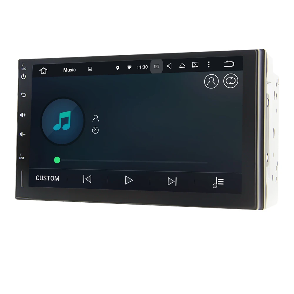 Eunavi Full Touch 2 Din 7 ''Восьмиядерный Универсальный Android 9 0 4 Гб RAM автомобильное радио