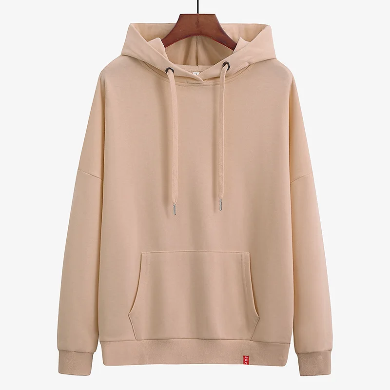 beige oversized sweatshirt