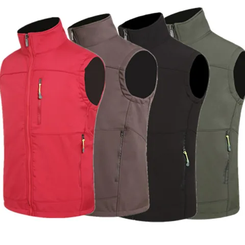 

Winter Fall Men's Outdoor Sports Wind & Warm Vest Waterproof Vest Vest Hiking Camping Fishing Jacket
