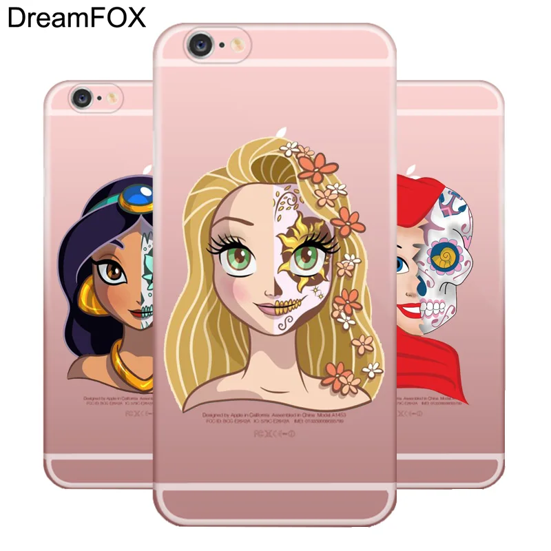 

L086 Skull Snow White Princess Soft TPU Silicone Case Cover For Apple iPhone 11 Pro X XR XS Max 8 7 6 6S Plus 5 5S SE 5C 4 4S