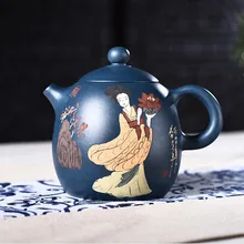 Yixing Рекомендуемые качественные товары все ручной хлорит из красной глины чернила живопись Дракон яйцо горшок кунг-фу чайный набор