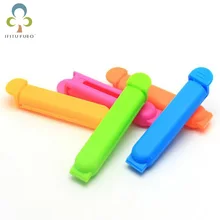 Лидер продаж, 20 шт./лот, 7 см, портативный,, кухонный, для хранения еды, закуска, уплотнительный мешок, зажимы, герметик, зажим, пластиковый инструмент, WYQ