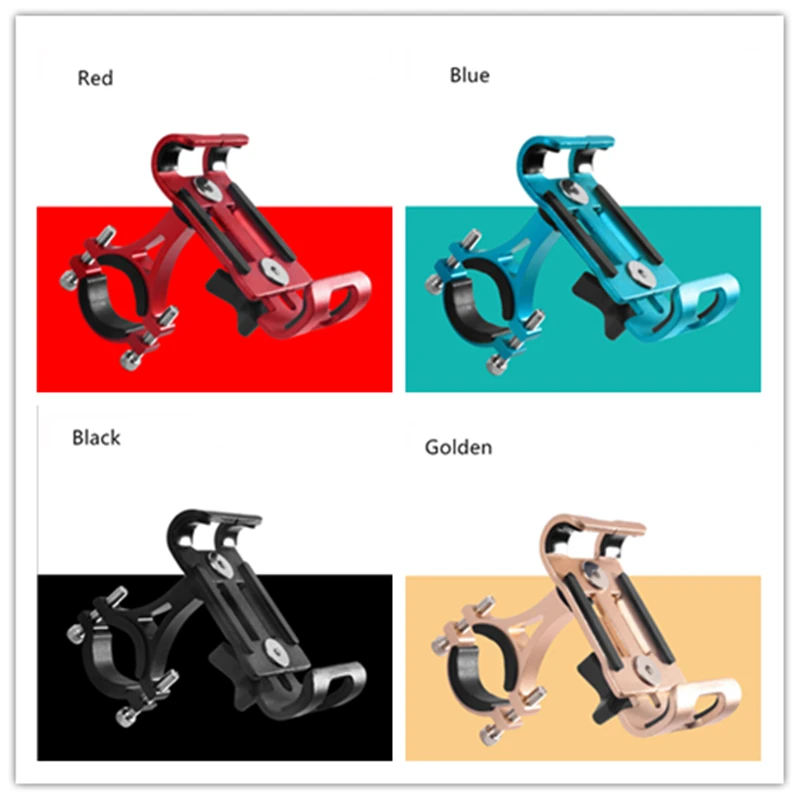 Алюминиевый сплав велосипедный держатель для телефона MTB велосипед смартфон gps крепление Bikepacking поддержка Велоспорт на 360 градусов вращающийся кронштейн