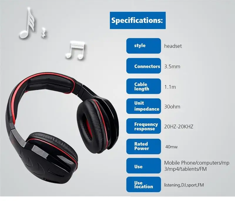 Infitary stn 08 переносной Беспроводной MP3 Bluetooth стерео наушники гарнитура для