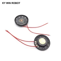 2pcs הרבה 2pcs / הרבה חדש דק צעצוע ברכב צופר 32 אוהם 0.5 וואט 0.5W 32R הדובר קוטר 36mm 3.6CM עם חוט (5)