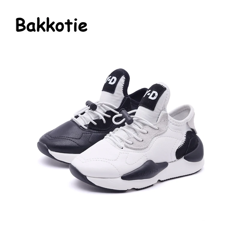 Bakkotie 2018 Весенняя мода новый детские спортивные Закрытая обувь для девочек бренд