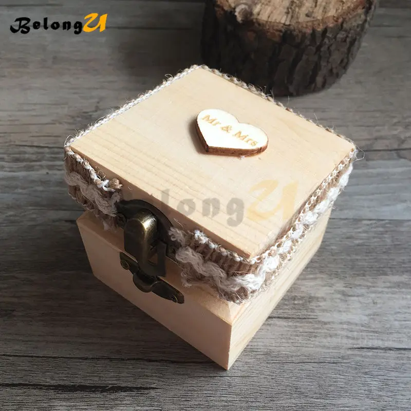 wedding decoration ring box MUW-093-07